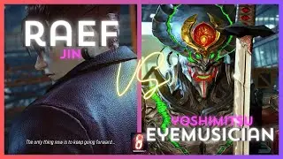 Tekken 8 - Raef (JIN) VS eyemusician (YOSHIMITSU)