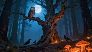 Night bird sound effects