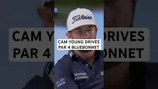 Picture perfect drive, drains the eagle putt.