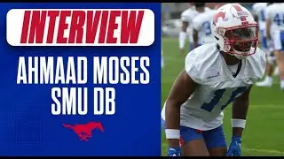 SMU DB Ahmaad Moses on handling the emotions of the Iron Skillet this Saturday