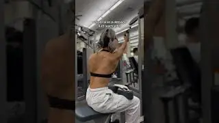 How to get an hourglass figure #backday #gym #fit #hourglassfigure #backworkout #beginnerworkout