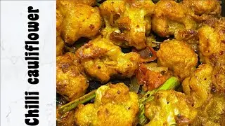 How to make Chilli Cauliflower || Devilled Cauliflower || in Tamil #chillicauliflower #rishakitchen
