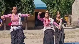 Class ten girls' group dance Bhui Sohori Dhoke Hai...on the occasion of Dipawali 2082😍😍