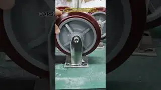 Heavy duty stainless steel casters 8inch polyurethane wheel fixed casters rigid caster  #casters