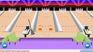 Toon Escape Bowling Alley -- Walkthrough