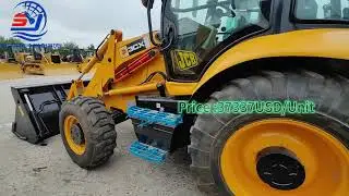 Good Condition UK Imported Used JCB 3CX 8tons Backhoe Loader