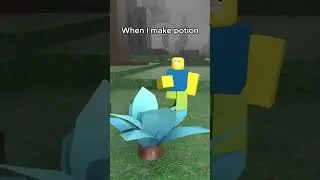 When I make potion in 99 Nights in the Forest ☠️