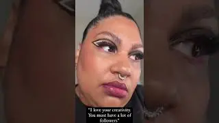 A content creator trying to make it in the beauty industry