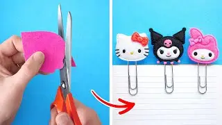 💖 ПРОСТЫЕ DIY ШКОЛЬНЫЕ ПРИНАДЛЕЖНОСТИ 🌟 Бюджетные Подарки для Школы ✂️