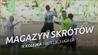 REMISY ZĄBEK, ŁOMŻY I WARTY, TRIUMF REZERW LEGII PRZY Ł3! | Skróty 9. kolejki - Betclic 3 liga gr.1