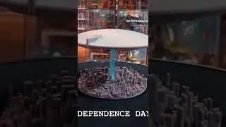 Astronave madre Independence day stampata in 3d #stampa3d #independenceday #filmclips