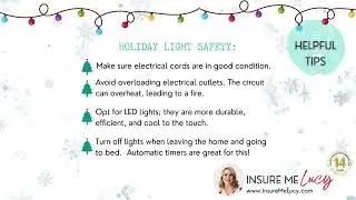 Helpful Tip, Holiday Lights