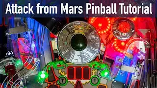 Attack From Mars Pinball полный разбор геймплея на настоящем пинбол автомате. Часть 2