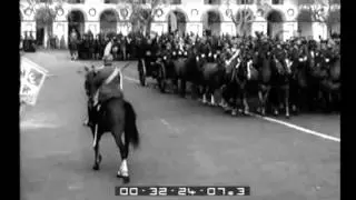 Cerimonia militare presso la caserma del Macao.