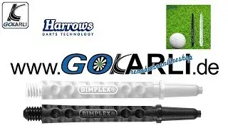 Harrows Dimplex Shaft mit Aluminium Ring und Golfball Technologie