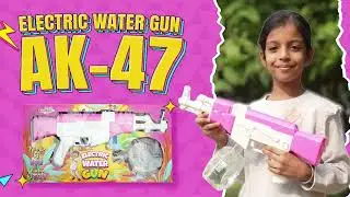 Holi Special Electric Water Gun AK-47 | Gudiya Toys | Rangon Ki Masti Doston Ki Hasi | Kids Holi Fun