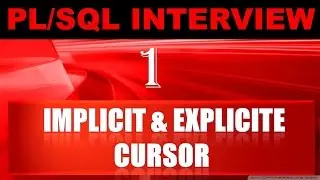 What is Implicit and Explicit cursors