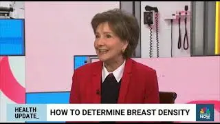 NBC News Now:  Dean Lorraine Frazier speaks on new FDA requirements surrounding dense breasts