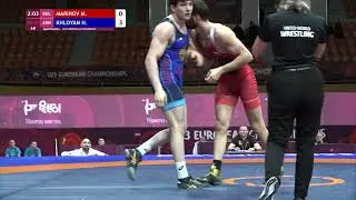 Qual. GR - 97 kg: M. MARINOV (BUL) v. H. KHLOYAN (ARM)