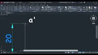 Projection of Point in 1st Quadrant | AutoCAD Engineering Graphics Tutorial for Beginners