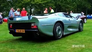 RARE Jaguar XJ220 Start Up, Revs & Accelerations!! Exhaust SOUNDS!