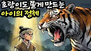 호랑이 젖 먹고 자란 아이의 소름 돋는 정체, 산군이 눈을 깔아버린 이유 | 야담 설화 전설 민담 옛날이야기