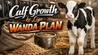 Cow Calf Growth Formula | Wanda Plan Weight ( Proven Formula ) How to Increase Weight For Calves 