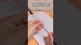 Clever Stapler lifehacks Everyone will Love ! #shorts #lifehacks #fruity
