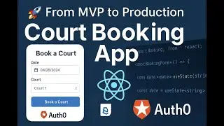 I Built a Full-Stack Court Booking App &mdash; See the MVP Mobile View 🚀 (React, TypeScript, Express)