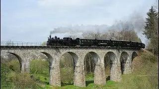 Waldviertelbahn N&ouml;vog Mh 4 ehemalig &Ouml;BB 399.04 neue Lackierung von Gm&uuml;nd - Gro&szlig; Gerungs 1. 5. 2021