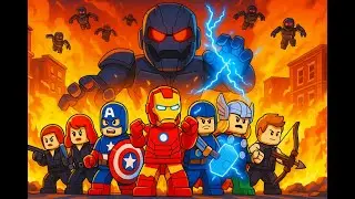 LEGO Avengers vs Ultron: Epic Final Battle!