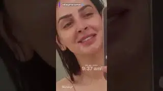 Saba Qamar Flaunts Her Nose Pin in Post-Shower Reel 💧 | सबा क़मर | Hungama Express