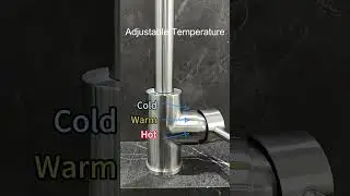 Top-Grade Stainless Steel Kitchen Faucet | Neoperl Aerator & Easy Temperature Control