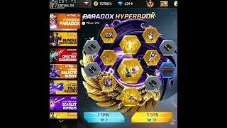 Trik Hoki 1x Spin Paradox Hyperbook | Semoga Kalian Hoki Gess🤗#freefire #garenafreefire #toplex