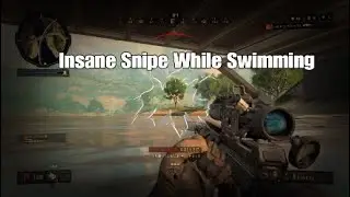 Longest Snipe While Swimming-BO4:Blackout Highlights#1 (1 Win) #FaZe5