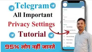 5 Secret Telegram Settings In Hindi | 5 Telegram Hidden Features | Telegram Kaise Use Kare