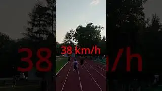 Trying To Run 40km/h #trackandfield #athletics #running #track #100m #speed
