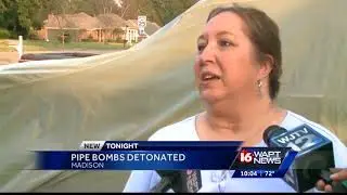 Pipe Bombs Detonated
