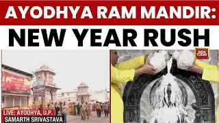 Ayodhya Ram Mandir Witnesses Massive Devotee Rush Ahead of New Year Celebrations | India Today News