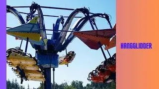 hanglider at wild waves