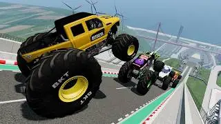 LIVE 0151 | Random Car - Epic Car Jumps & Crashes - BeamNG.Drive