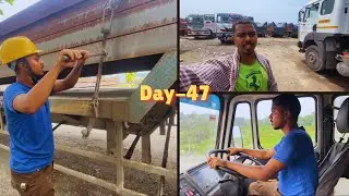 47/365 Days Survival Challenge In Indian Truck 🚛 || फिरसे Patraru के लिए Load मिला 😩 || Daily Vlog |