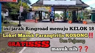 LOKET MASUK PARANGTRITIS KOSONG‼️ MASUK PANTAI PARANGTRITIS GRATIS❓️