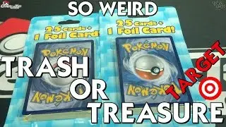 Trash or Treasure Weird Target 25 Card 1 Foil Card Pokemon Cards Pack