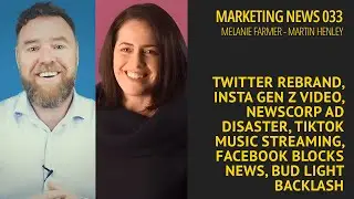 X Twitter, Insta GenZ, Newscorp Disaster, TikTok Streaming, Facebook no to News, Bud Backlash