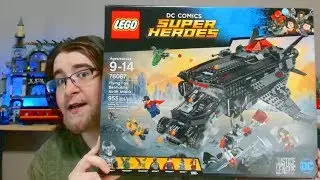 Flying Fox Batmobile Airlift Attack 76087 Batman Justice League LEGO Review - BrickQueen