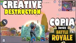 CREATIVE DESTRUCTION LA MEJOR COPIA DE FORNITE PARA ANDROID (FORTCRAFT)
