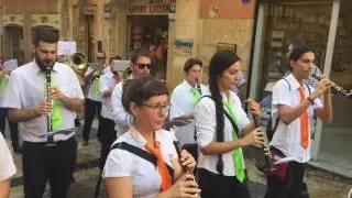 Alegria, que ja és Festa Major! Entrada de Músics Santa Tecla 2016