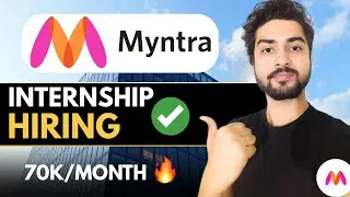 Myntra Hiring Interns🔥Apply Now | Complete Guide