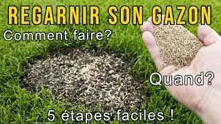 Comment Regarnir son Gazon ? Tutoriel pour D&eacute;butant !